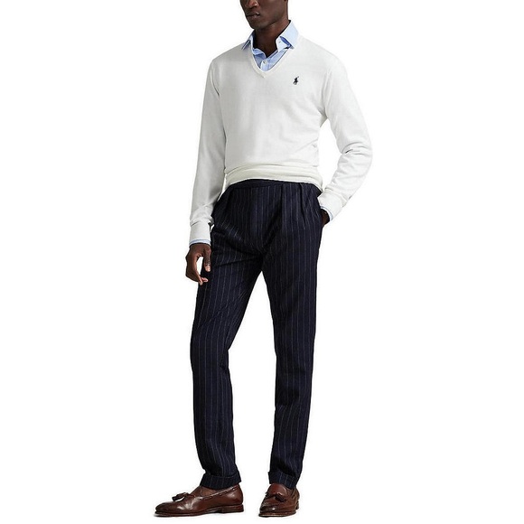 Polo Ralph Lauren V-Neck Sweater Pima cotton - Picture 3 of 6